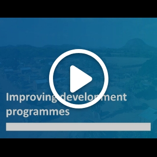 Dr Andrea Guariso, from Trinity's School of Social Sciences and Philosophy, talks about his work. This video is called 'Improving Development Programmes'.