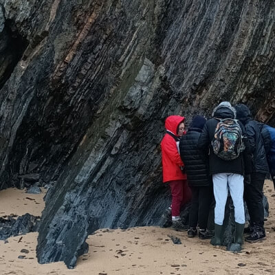 Booley Bay Camrbrian turbidites