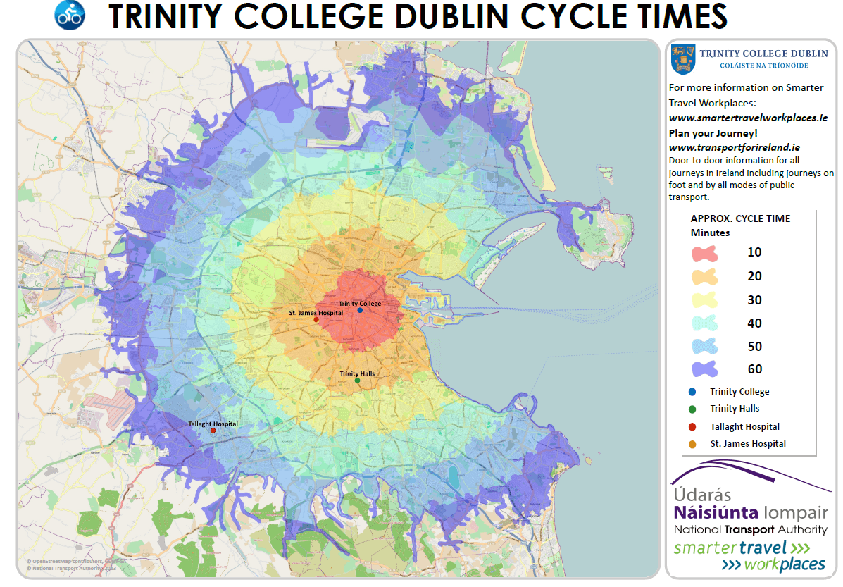 Cycling Times: College Green Campus
