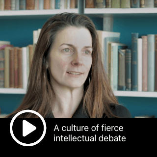 A culture of fierce intellectual debate
