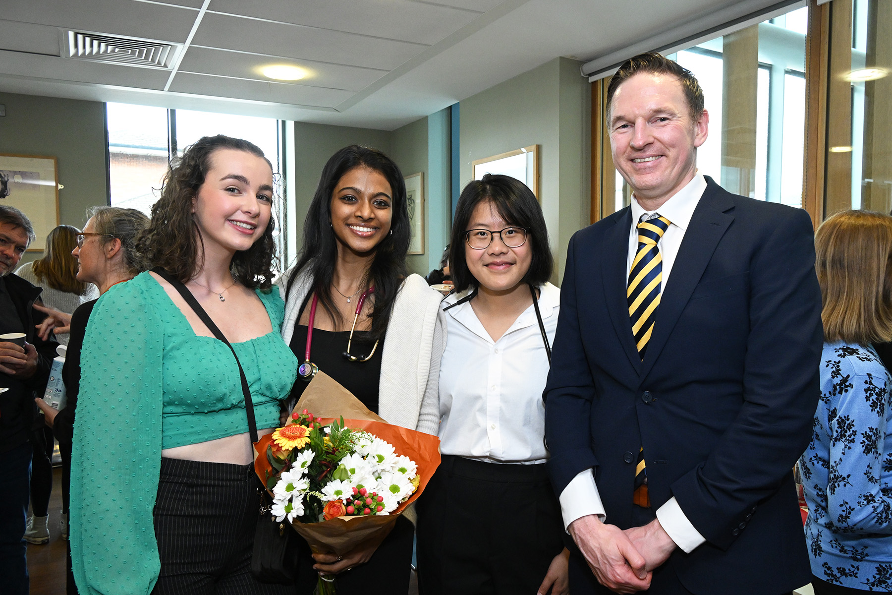 Ms Muireann Carey, Ms Shanmathi Av, Ms Ying –Xin Lim, Prof Richard Deane.